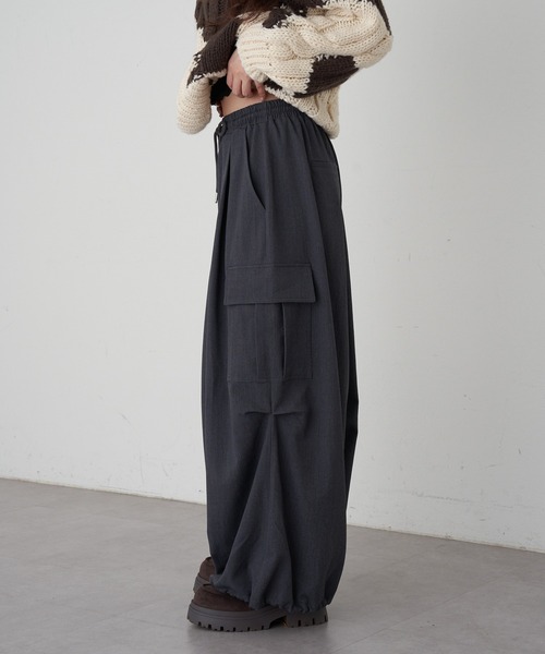 RAY CASSIN（レイカズン）の「バレルカーゴパンツ（その他パンツ・レディース・チャコールグレー/ブラウン系その他2/ブラウン・FREE）」の13枚目の写真