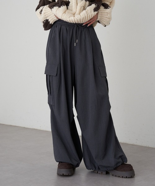 RAY CASSIN（レイカズン）の「バレルカーゴパンツ（その他パンツ・レディース・チャコールグレー/ブラウン系その他2/ブラウン・FREE）」の15枚目の写真