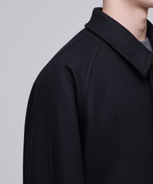 MUSINSA STANDARD（ムシンサスタンダード）の「MTR オーバーサイズ バルマカンコート [ブラック]（チェスターコート・メンズ・その他・MEDIUM/LARGE/X-LARGE/XX-LARGE）」の21枚目の写真