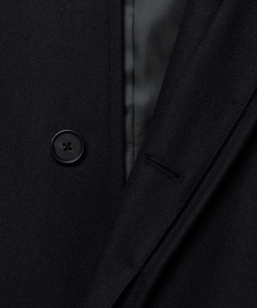 MUSINSA STANDARD（ムシンサスタンダード）の「MTR オーバーサイズ バルマカンコート [ブラック]（チェスターコート・メンズ・その他・MEDIUM/LARGE/X-LARGE/XX-LARGE）」の22枚目の写真