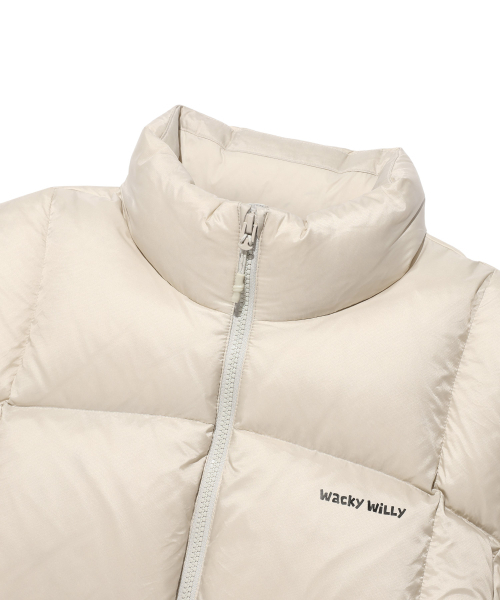 Wacky WiLLy(ワッキーウィリー)の「リップストップキルティングダウンショートパファークリーム(ダウンジャケット/コート・レディース・その他・SMALL/MEDIUM/LARGE/X-LARGE)」の5枚目の写真