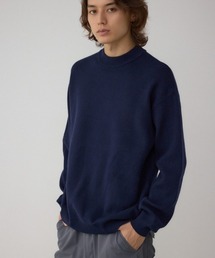 AZUL by moussy | スムースニットモックネックトップス(ニット/セーター)