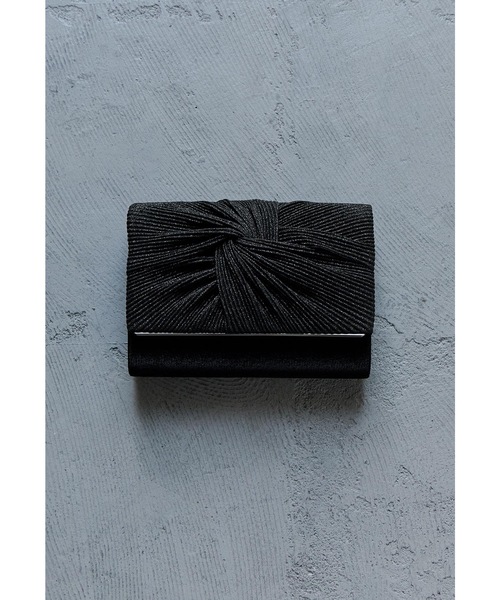 niana(ニアナ)の「ノットラメプリーツクラッチバッグ パーティーバッグ ミニ ショルダー 結婚式 二次会 成人式 同窓会 お呼ばれ フォーマル オケージョン(クラッチバッグ・レディース・ゴールド/ブラック/シルバー・FREE)」の17枚目の写真