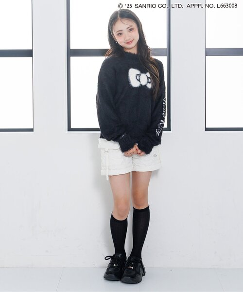 algy(アルジー)の「あったかキルトカーゴショーパン(その他パンツ・キッズ・ブラック/カーキ/オフホワイト・XX-SMALL/X-SMALL/SMALL/MEDIUM)」の20枚目の写真