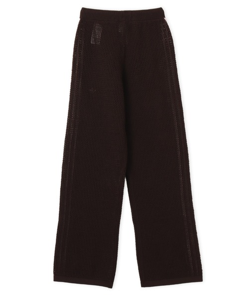 adidas(アディダス)の「adidas KNITTED CROCHET FIREBIRD TRACKPANTS / アディダス ニット クロッシュ ファイヤーバード トラックパンツ(その他パンツ・レディース・ブラウン・M/S/L)」の18枚目の写真