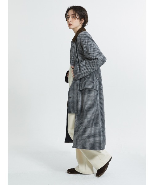 JAPAN LIMITED'【SNOWDON / スノードン】ウール チェック ロング