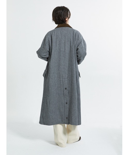 JAPAN LIMITED'【SNOWDON / スノードン】ウール チェック ロング