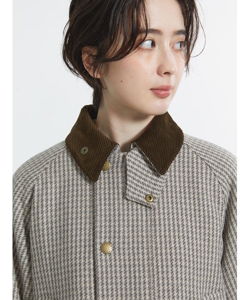 JAPAN LIMITED'【SNOWDON / スノードン】ウール チェック ロング