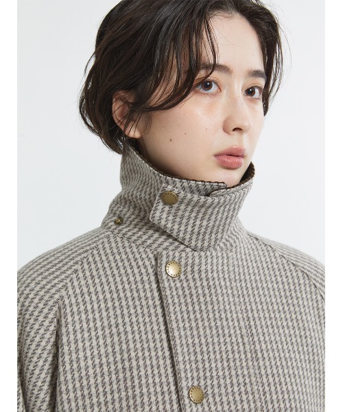 JAPAN LIMITED'【SNOWDON / スノードン】ウール チェック ロング