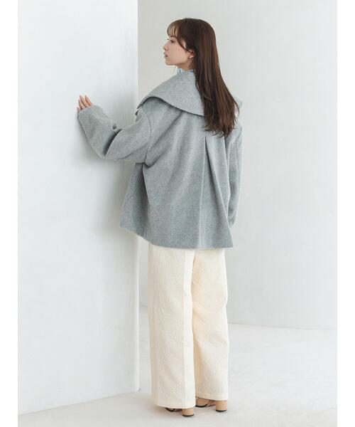 セール】ビッグカラーショートコート（その他アウター）｜so4u（ソー