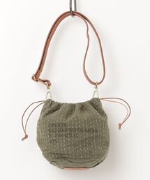 BrownBrown | 【BrownBrown】ブラウンブラウン/ リメイク刺子バッグ(ショルダーバッグ)