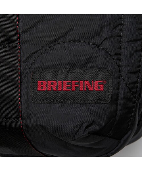 BRIEFING（ブリーフィング）の「【BRIEFING／ブリーフィング】QUILTED SLING WALKER（ショルダーバッグ・メンズ・ブラック/オリーブ・FREE）」の8枚目の写真