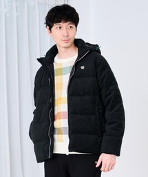 2WAY シェア コーデュロイ ダウンジャケット