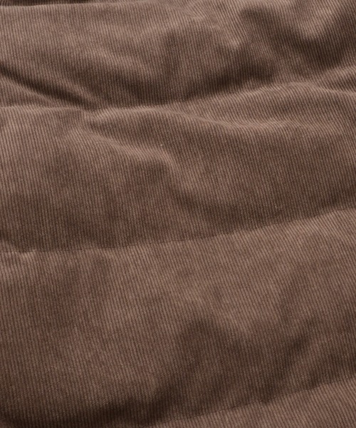 Arnold Palmer（アーノルドパーマー）の「2WAY シェア コーデュロイ ダウンジャケット（ダウンジャケット/コート・レディース・ブラック/ライトベージュ/サックスブルー/ブラウン・XS/S/M/L/LL）」の15枚目の写真