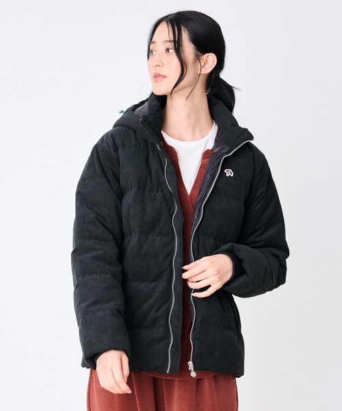 Arnold Palmer（アーノルドパーマー）の「2WAY シェア コーデュロイ ダウンジャケット（ダウンジャケット/コート・レディース・ブラック/ライトベージュ/サックスブルー/ブラウン・XS/S/M/L/LL）」の17枚目の写真