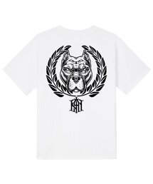 KTW0195 フィットブル 半袖Tシャツ ホワイト