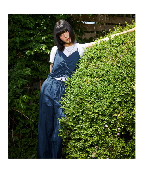 PLASTIC ISLAND(プラスティックアイランド)の「配色テープパンツ PQ2WP661(その他パンツ・レディース・ネイビー・MEDIUM/SMALL)」の3枚目の写真