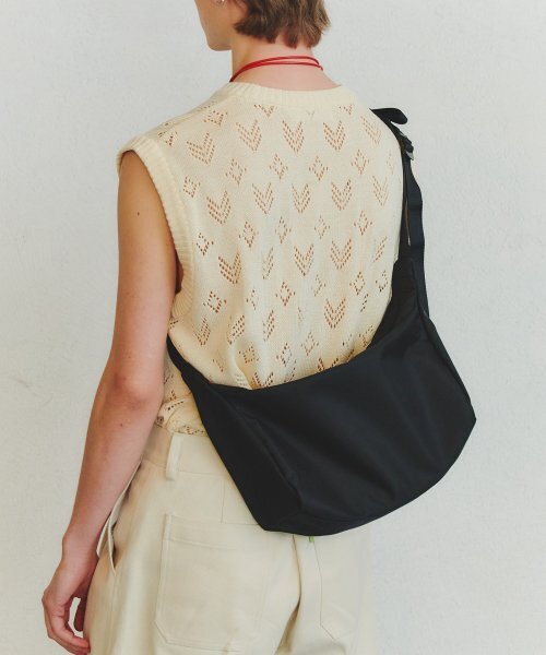 Ark Messenger Bag S (Black)（メッセンジャーバッグ）｜HAH ARCHIVE