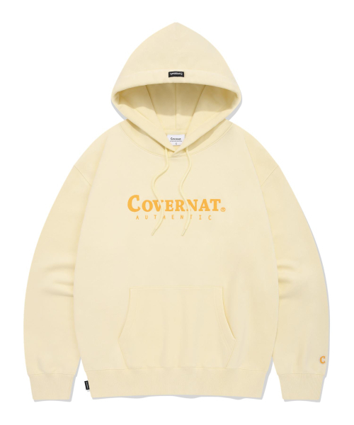 COVERNAT(カバーナット)の「アセンティックロゴフードパーカークリーム(パーカー・レディース・その他・LARGE/MEDIUM/SMALL/X-SMALL)」の1枚目の写真