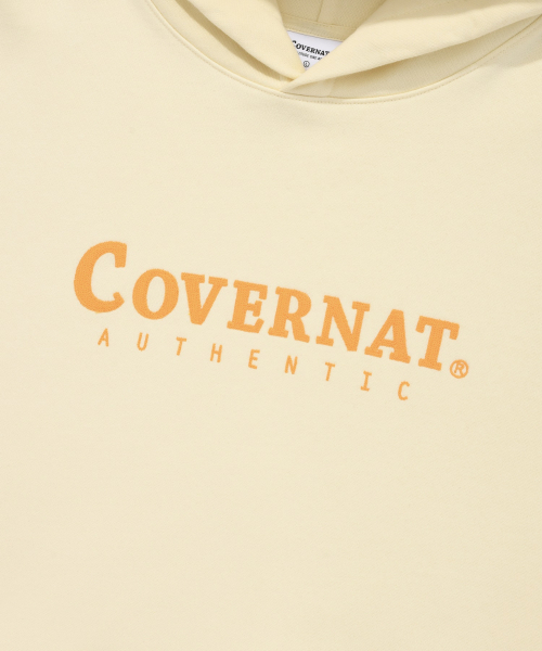 COVERNAT(カバーナット)の「アセンティックロゴフードパーカークリーム(パーカー・レディース・その他・LARGE/MEDIUM/SMALL/X-SMALL)」の6枚目の写真