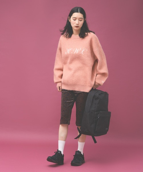 Kappa（カッパ）の「≪Kappa×and ST ウェルネスクラブ≫ワンポイントラバーロゴ バックパック（バックパック/リュック・レディース・ベージュ/レッド/ブラック/ブルー・FREE）」の15枚目の写真