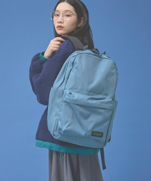 Kappa（カッパ）の「≪Kappa×and ST ウェルネスクラブ≫ワンポイントラバーロゴ バックパック（バックパック/リュック・レディース・ベージュ/レッド/ブラック/ブルー・FREE）」の17枚目の写真