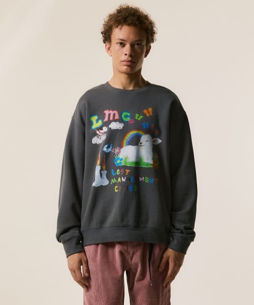 LM.C スウェット LMCの「CRAYON SHEEP SWEATSHIRT charcoal（スウェット）」 - WEAR