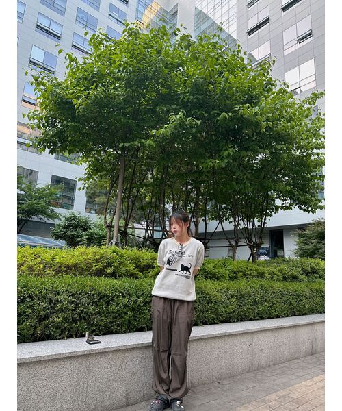 VENHIT（ベンヒット）の「星と猫ジャカードニットハーフT[アイボリー]（ニット/セーター・レディース・アイボリー・LARGE/MEDIUM/X-LARGE）」の12枚目の写真