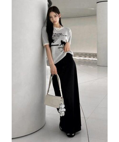VENHIT（ベンヒット）の「星と猫ジャカードニットハーフT[アイボリー]（ニット/セーター・レディース・アイボリー・LARGE/MEDIUM/X-LARGE）」の16枚目の写真