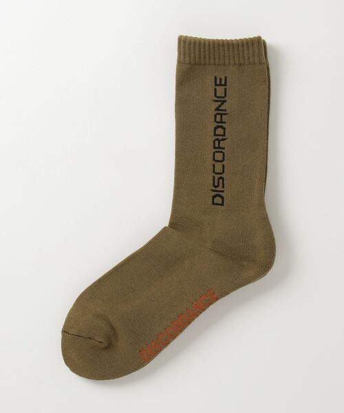 Children of the discordance（チルドレン オブ ザ ディスコ-ダンス）の「Children of the discordance / SOCKS DISCORDANCE / COTDAC-841（ソックス/靴下・メンズ・ホワイト/カーキ/ブラック・ONESIZE）」の3枚目の写真