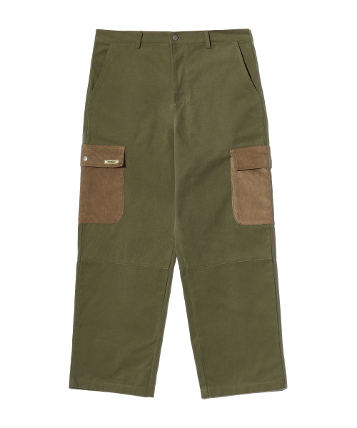 PIECEMAKER(ピースメーカー)の「CORDUROY POINT COTTON WORK PANTS (KHAKI)(その他パンツ・レディース・その他・MEDIUM/LARGE)」の2枚目の写真