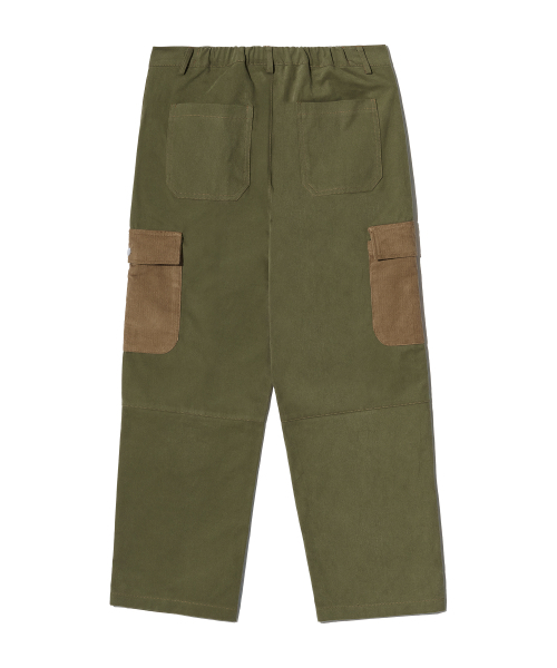 PIECEMAKER(ピースメーカー)の「CORDUROY POINT COTTON WORK PANTS (KHAKI)(その他パンツ・レディース・その他・MEDIUM/LARGE)」の3枚目の写真
