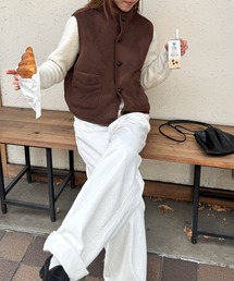 CANAL JEAN | diggity リバーシブルムートンベスト(ベスト)