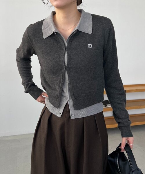 CAPRICIEUX LE'MAGE（カプリシューレマージュ）の「レイヤードポロ