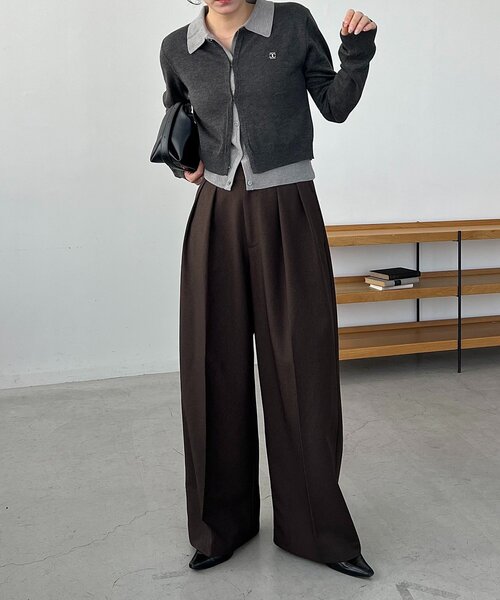 CAPRICIEUX LE'MAGE（カプリシューレマージュ）の「レイヤードポロ