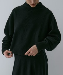 WRAPINKNOT | 【WRAPINKNOT/ラッピンノット】《STUDIOUS別注》 CASHMERE BOAT NECK KNIT/カシミアボートネックニット(ニット/セーター)
