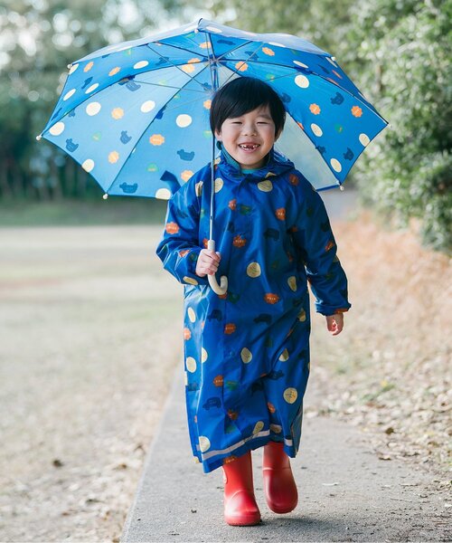 p.premier(ピードットプルミエ)の「雨の日がたのしい総柄アンブレラ(長傘・キッズ・ピンク/イエロー/アイボリー/ブルー・MEDIUM/SMALL)」の7枚目の写真