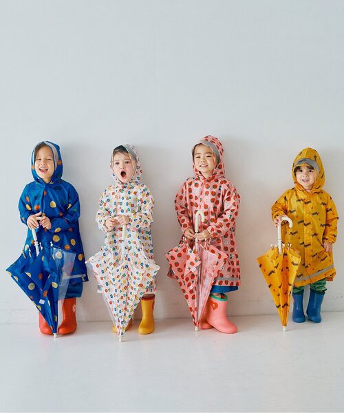 p.premier(ピードットプルミエ)の「雨の日がたのしい総柄アンブレラ(長傘・キッズ・ピンク/イエロー/アイボリー/ブルー・MEDIUM/SMALL)」の13枚目の写真