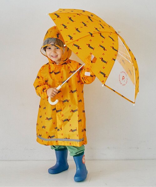 p.premier(ピードットプルミエ)の「雨の日がたのしい総柄アンブレラ(長傘・キッズ・ピンク/イエロー/アイボリー/ブルー・MEDIUM/SMALL)」の21枚目の写真