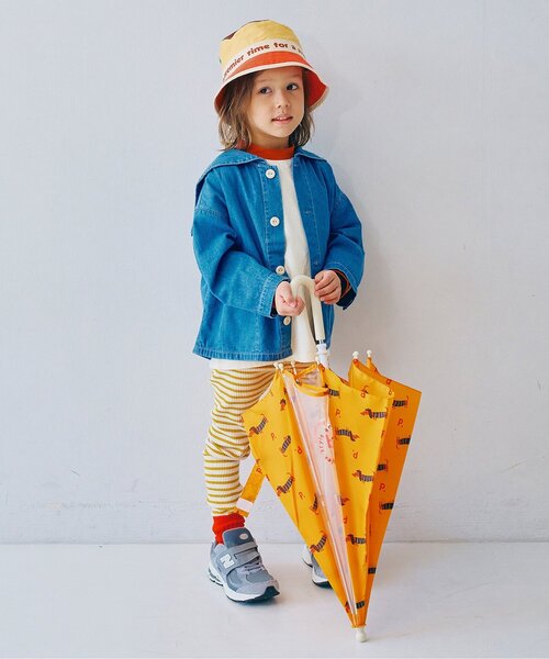 p.premier(ピードットプルミエ)の「雨の日がたのしい総柄アンブレラ(長傘・キッズ・ピンク/イエロー/アイボリー/ブルー・MEDIUM/SMALL)」の22枚目の写真