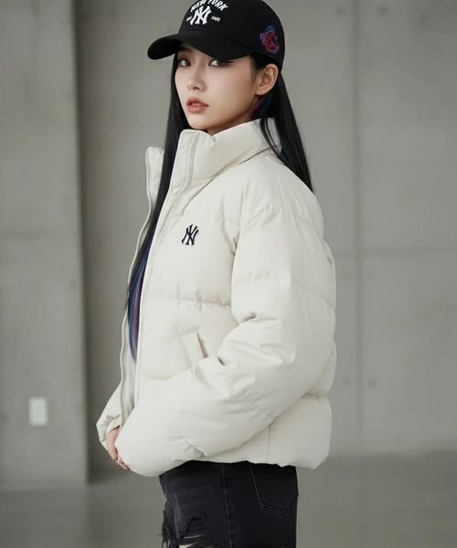 セール】【MLB KOREA/エムエルビーコリア】Basic Curve Padding Down