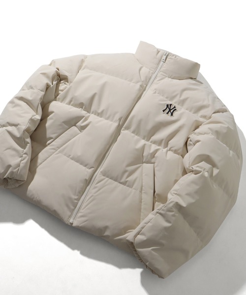 MLB Korea(エムエルビーコリア)の「【MLB KOREA/エムエルビーコリア】Basic Curve Padding Down JKT/ ベーシック カーブ パディング ダウンジャケット(ダウンジャケット/コート・メンズ・クリーム/ブラック/ライトピンク・S/M)」の18枚目の写真