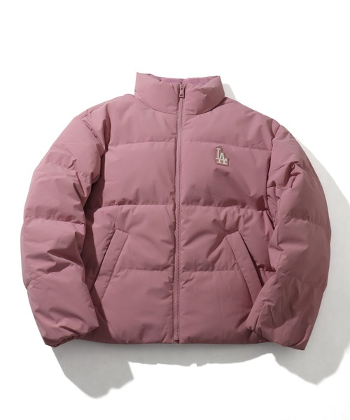 MLB Korea(エムエルビーコリア)の「【MLB KOREA/エムエルビーコリア】Basic Curve Padding Down JKT/ ベーシック カーブ パディング ダウンジャケット(ダウンジャケット/コート・メンズ・クリーム/ブラック/ライトピンク・S/M)」の16枚目の写真