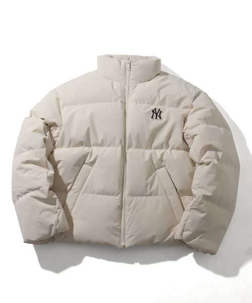 MLB Korea(エムエルビーコリア)の「【MLB KOREA/エムエルビーコリア】Basic Curve Padding Down JKT/ ベーシック カーブ パディング ダウンジャケット(ダウンジャケット/コート・メンズ・クリーム/ブラック/ライトピンク・S/M)」の15枚目の写真