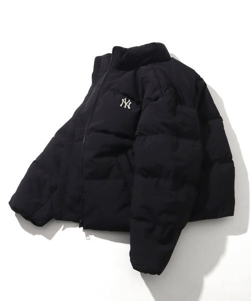 MLB Korea(エムエルビーコリア)の「【MLB KOREA/エムエルビーコリア】Basic Curve Padding Down JKT/ ベーシック カーブ パディング ダウンジャケット(ダウンジャケット/コート・メンズ・クリーム/ブラック/ライトピンク・S/M)」の21枚目の写真