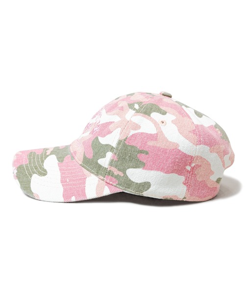 GALLIS ADDICTION（ガリスアディクション）の「GA WASH CAMO CAP（キャップ・メンズ・ピンク/グリーン・FREE）」の6枚目の写真