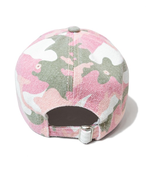GALLIS ADDICTION（ガリスアディクション）の「GA WASH CAMO CAP（キャップ・メンズ・ピンク/グリーン・FREE）」の7枚目の写真