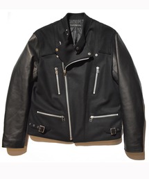 ジャケット・アウター MELTON RIDERS COAT LAD MUSICIAN - Riders Coat | fakejam