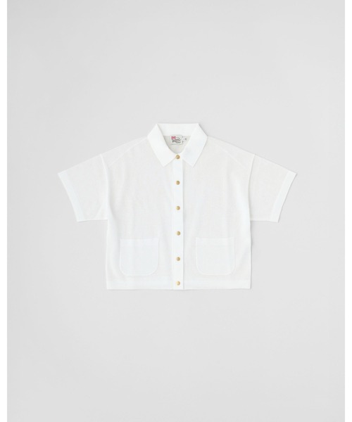 Traditional Weatherwear（トラディショナルウェザーウェア）の「ROMILLY S/S SHEER（ニット/セーター・レディース・カーキ/ホワイト/ブラック・XS/S）」の2枚目の写真