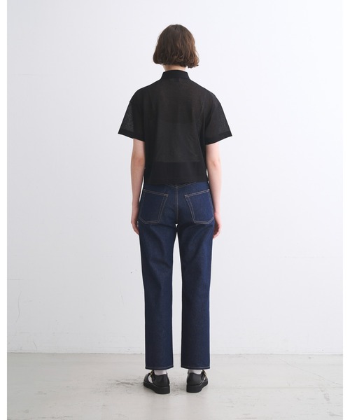 Traditional Weatherwear（トラディショナルウェザーウェア）の「ROMILLY S/S SHEER（ニット/セーター・レディース・カーキ/ホワイト/ブラック・XS/S）」の6枚目の写真